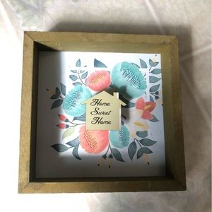Greenbrier home sweet home wooden shadow Box